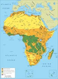Before describing these biotic zones. Jungle Maps Map Of Africa Vegetation