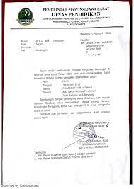Contoh surat permohonan dana untuk pemban. Contoh Surat Undangan Resmi Ke Gubernur Sample Surat Undangan