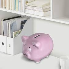 Buy aduro portable charger power bank 30, 000mah external battery pack phone charger for cell phones with dual usb ports for iphone, ipad, samsung galaxy, android, and usb devices (black/grey): Buy Koicaxy Piggy Bank Child To Cherish Ceramic Pig Piggy Banks Money Bank Coin Bank For Boys Kids Girls Pink Online In Hungary B07tzvbfd5