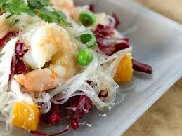 Salade De Vermicelles De Haricot Mungo Aux Crevettes Recettes Recette Salade De Vermicelle Recette Vermicelle Haricot Mungo