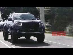 上汽旗艦級皮卡 maxus ldv t80 壓迫感十足 內飾屏幕大過特斯拉 發動機扭矩480nm 還有8at saic maxus t80 sports car car suv