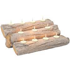 I really like this vented option, they look although these gas fireplace inserts prove to be more costly than what you pay for the log sets, the heat production and efficiency this insert tends. Tealight 24 Fireplace Log Candle Holder Insert Birch Finish