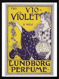 Vintage French Poster Print Original From 1900 Perfume Etsy Vintage French Posters French Poster Vintage Posters