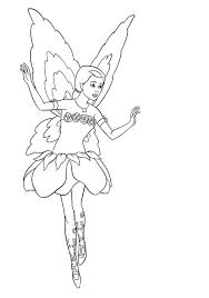 This coloring page can be easily found in the online website. Barbie Doll Fairy Coloring Page Coloring Sun
