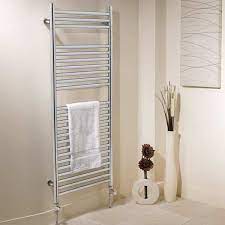 In solid brass with a chrome finish, the small rail with square wall mounts can easily accommodate hand towels and facecloths. Apollo Venezia Contemporary Chrome Towel Warmer 1200 X 500mm Ccm5w1200 Ccm5w1200
