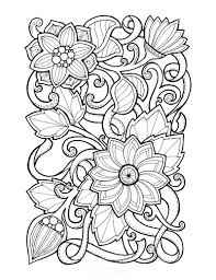 Click on an image below. 112 Beautiful Flower Coloring Pages Free Printables For Kids Adults