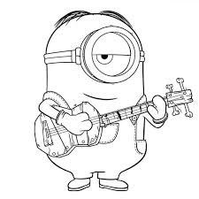 Bienvenue dans notre sélection de coloriages kawaii gratuits à imprimer. Coloriage Minions A Imprimer Moi Moche Et Mechant