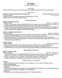 Looking for something new, i am sure i will find the transition challenging, and will have to deal with some problems. Mechanical Engineer Looking For Aerospace Position Resumes