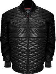 Big Tall Franchise Club Double Diamond Lambskin Leather Bomber Jacket Leather Bomber Bomber Jacket Leather Bomber Jacket