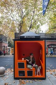 The Orange Phone Booths In Shanghai By 100architects Orange Phone Phone Booth Shanghai