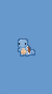 Ad81 Squirtle Pixel Art Illust In 2020 Pixel Art Hd Anime Wallpapers Iphone Wallpaper Images