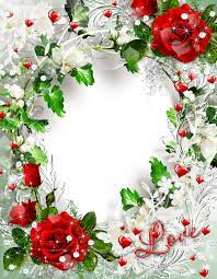 Beautiful Transparent Rose Photo Frame Love Gallery Yopriceville High Quality Images And Transparent Png Fre Romantic Frame Boarders And Frames Rose Frame