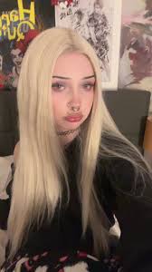 Blonde Pigtails Girl Emo Girl