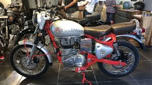 Launched in 1948, the groundbreaking 350cc trials bullet was the first production motorcycle to feature swinging arm suspension. Royal Enfield Dealers Converting Trials Into Classic Here S Why