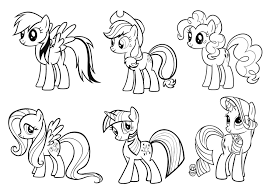 My Little Pony Colouring Page My Little Pony Coloring My Little Pony Printable Horse Coloring Pages