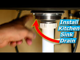 To install drain in kitchen sink. Video How To Connect A Sink Drain