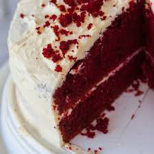 Place one cake layer on a serving plate and spread some icing on top. Red Velvet Cake Frosting Mix By Green S Cakes