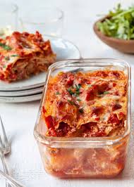 Loaf Pan Lasagna For Two Recipe Simplyrecipes Com Recipe Loaf Pan Lasagna Lasagna Cooking For Two