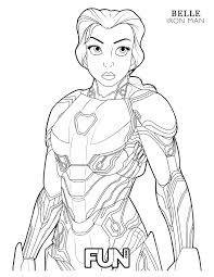 Scarlet witch by dollyrock on deviantart. Feel The Magic With These Mashup Disney Coloring Pages Printables Fun Com Blog