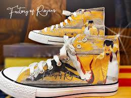 Freddie Mercury Shoes. We Also Make Your Ideas. Handmade Shoes. Custom  Shoes With Digital Printing. Custom Sneakers DTG Printing