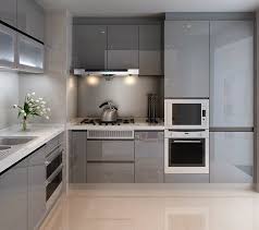 Lacquer kitchen cabinets are more in modern style and it is lots of our customers'choice. Cabinets High Gloss Grey And White Kitchen Novocom Top