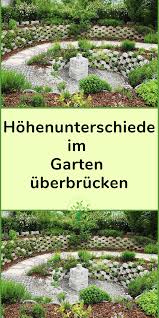 Hohenunterschiede Im Garten Uberbrucken In 2020 Outdoor Outdoor Decor Stone