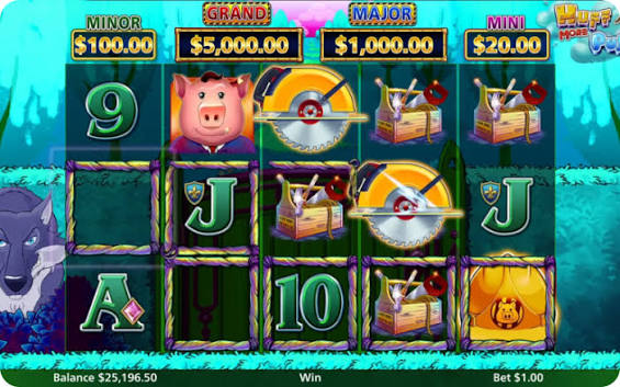 Huff n' More Puff | DraftKings Exclusive Casino Game