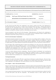 Nield and Nield and Department of Environmental Protection, Re [1999]  WAICmr 46 (10 December 1999)