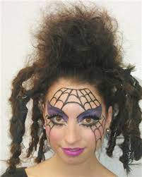 Net hairstyle /spider web hairstyle. Amazing Halloween Hairstyles With Hair Extensions Blog Unice Com