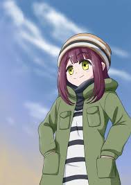 ayano toki laid back camp yuru camp 晴れて良かった pixiv 現代っ子 ゆるキャン イラスト