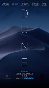 Dune is an upcoming epic science fiction film directed by denis villeneuve with a screenplay by jon spaihts, villeneuve, and eric roth. So I Tried My Best At Making A Dune Poster I Wanted To Try Making Something Different So That S Why It S Blueish At Night Dune