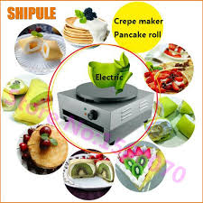 Snack Food Machine New Products Single Head Crepe Machine Electric Crepe Making Pancake Machine With Images Crepe Maker Pancake Maker Pancake Maker Machine