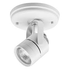 1 Light White Mr16 Gu10 Mesh Back Flush Mount Fixed Track Lighting Kit Ltkmsbk Mr16gu10 Mw M4 The Lighting Gallery Of Banner Elk