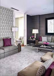 Living rooms in grey and yellow are very lively, refreshing and raise the mood because yellow reminds of the spring and summer, which is especially necessary in cold seasons when we lack sunlight. Cream And Purple Living Room Idea Elegant Plum Living Room Bekmode Mauve Living Room Purple Living Room Beige Living Rooms