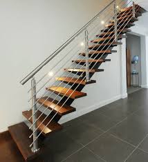 Whether grand and sweeping, rendered in wood, or a minimalist arrangment of metal and glass, the modern staircase is an example of literally elevated design. China Economic Residential Stairs Design Straight Staircase China Residential Stairs Design Modern Staircase