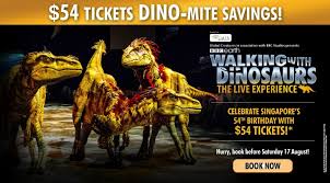 Maybe you would like to learn more about one of these? Walking With Dinosaurs The Live Experience In Singapore The Wacky Duo Singapore Family Lifestyle Travel Website