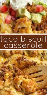Taco Biscuit Bake Casserole Recipe Ground Beef Recipe Taco Biscuit Bake Is An Easy Sim Beef Recipes For Dinner Biscuit Recipes Dinner Beef Recipes Easy