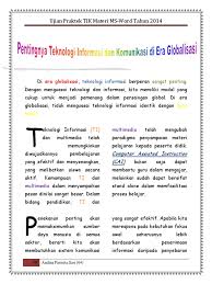 /b.02/03/2011 berdasarkan surat kepala pusat pembinaan, pendidikan dan pelatihan perencana bappenas nomor: Hasil Ujian Praktek Ms Word