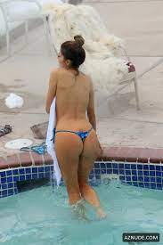 Blanca Blanco Nude in Hot Tub Outside Her Deer Valley Lodge - AZNude