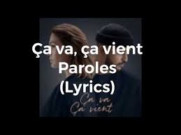 Vitaa slimane ça va ça vient clip officiel. Vitaa Slimane Ca Va Ca Vient Paroles Lyrics