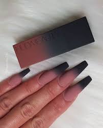 Acrylic Summer Long Black Coffin Nails Nailz Zone On Instagram If You Like Follow Us To Nailz Zone Nailz Zone Nailz Zone Black Acrylic Nails Matte Nails Design Dream Nails