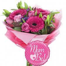 Pink, purple and pastels are always appropriate color choices for a baby girl. Handy Flowers Free Uk Flower Delivery Send Flowers Online