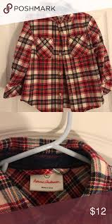 Toddler Boys Hanna Andersson Flannel Shirt Warm And Cozy