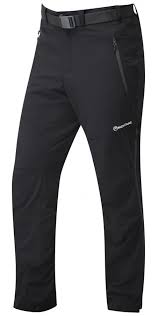 Montane Terra Guide Pants Regular Thermo Hiking Trousers Xl Black
