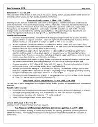 The president/ceo is dedicated to shared and measurable. Financial Executive Cfo Resume