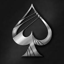 Black Ace Of Spades Logo Spade Logo Part Ii Metal Upgrade Playing Cards Art Ace Of Spades Tattoo Spade Tattoo