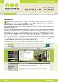 Możesz go sobie przedłużyć, nim minie ten termin. Pue Zus Pl Zus Przez Internet Krok Po Kroku Rejestracja I Logowanie Rejestracja Pdf Darmowe Pobieranie