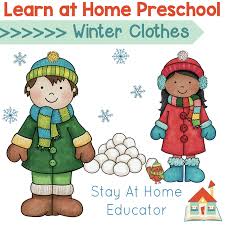 There isn't much good stuff in here. Free Winter Clothes Theme Preschool Lesson Plans Stay At Home Educator