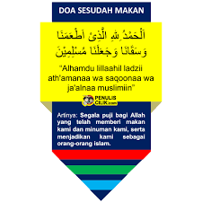 Doa Sebelum Makan Dan Sesudah Makan Sesuai Sunnah Penulis Cilik Doa Membaca Tulisan