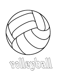 The free volleyball coloring pages depict neat human figures in action while playing the game, helping kids to learn. Volleyball Coloring Page Download Print Online Coloring Pages For Free Color Nimbus